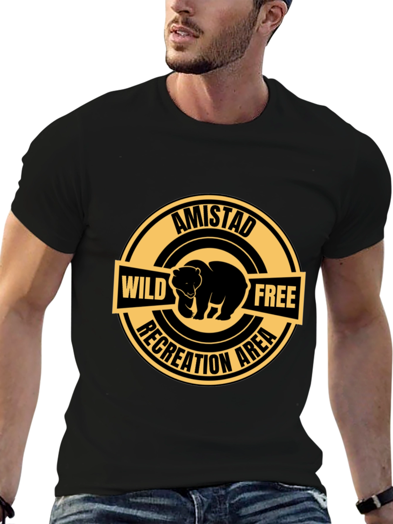Amistad Wild Free Recreation Area Bear T-Shirt