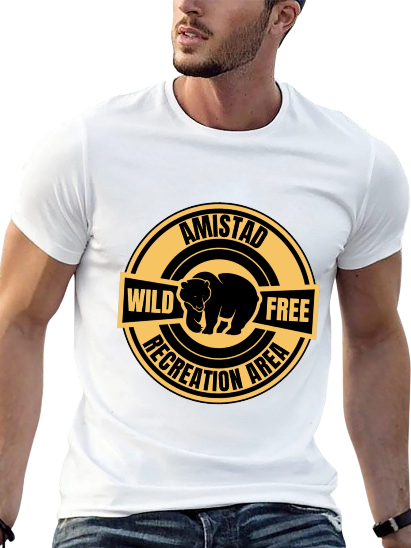 Amistad Wild Free Recreation Area Bear T-Shirt