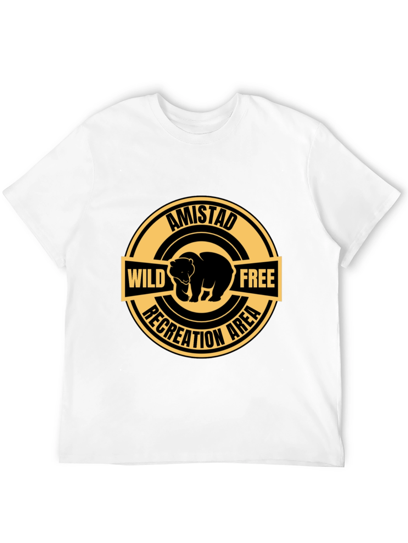 Amistad Wild Free Recreation Area Bear T-Shirt