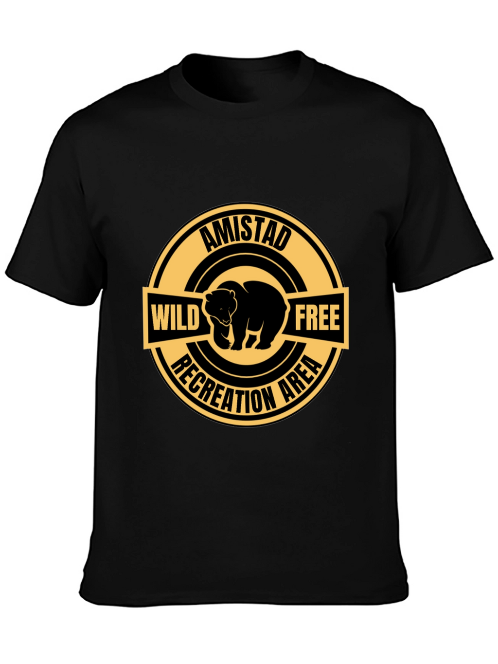 Amistad Wild Free Recreation Area Bear T-Shirt