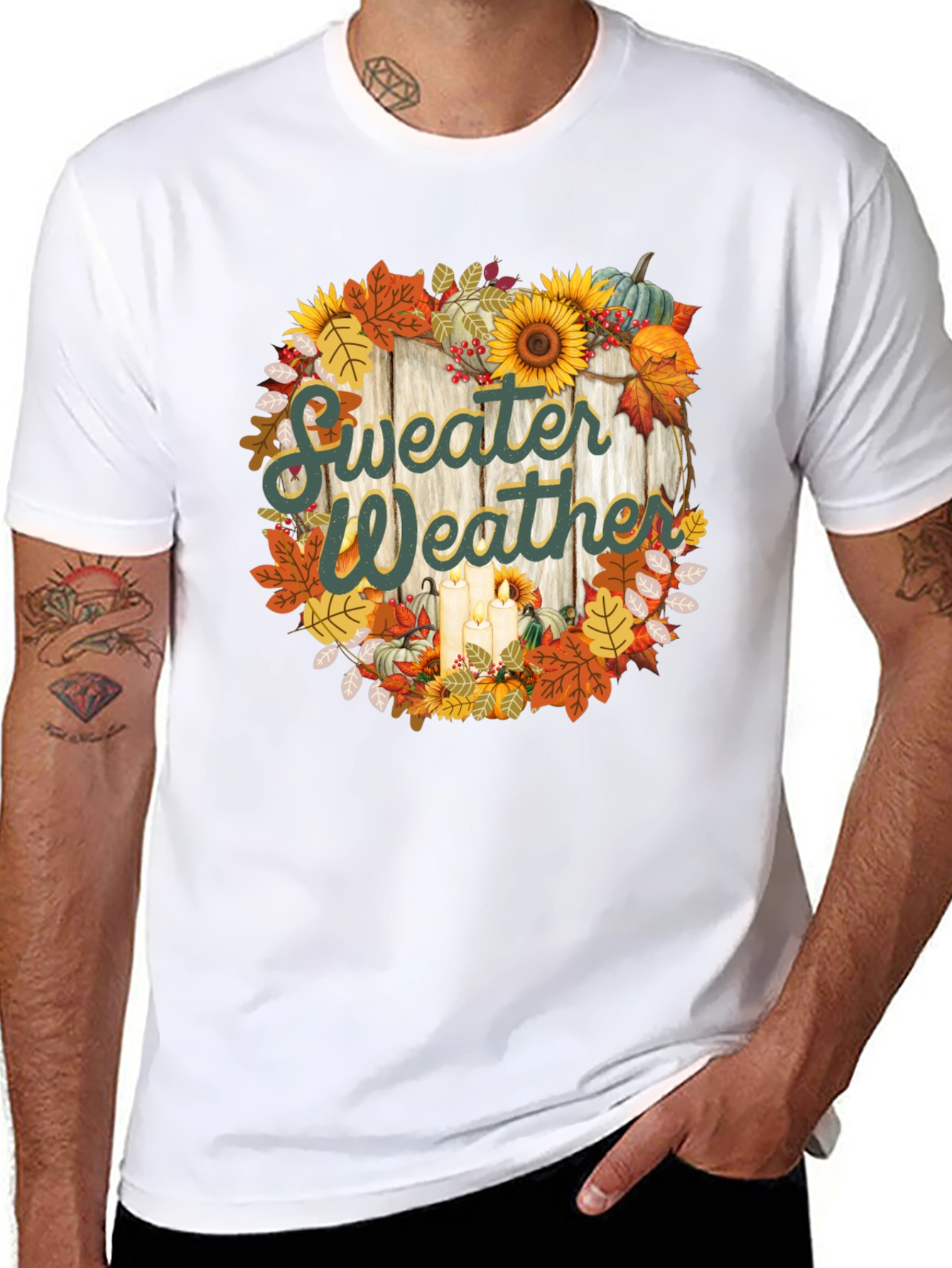Sweater Weather Fall T-Shirt
