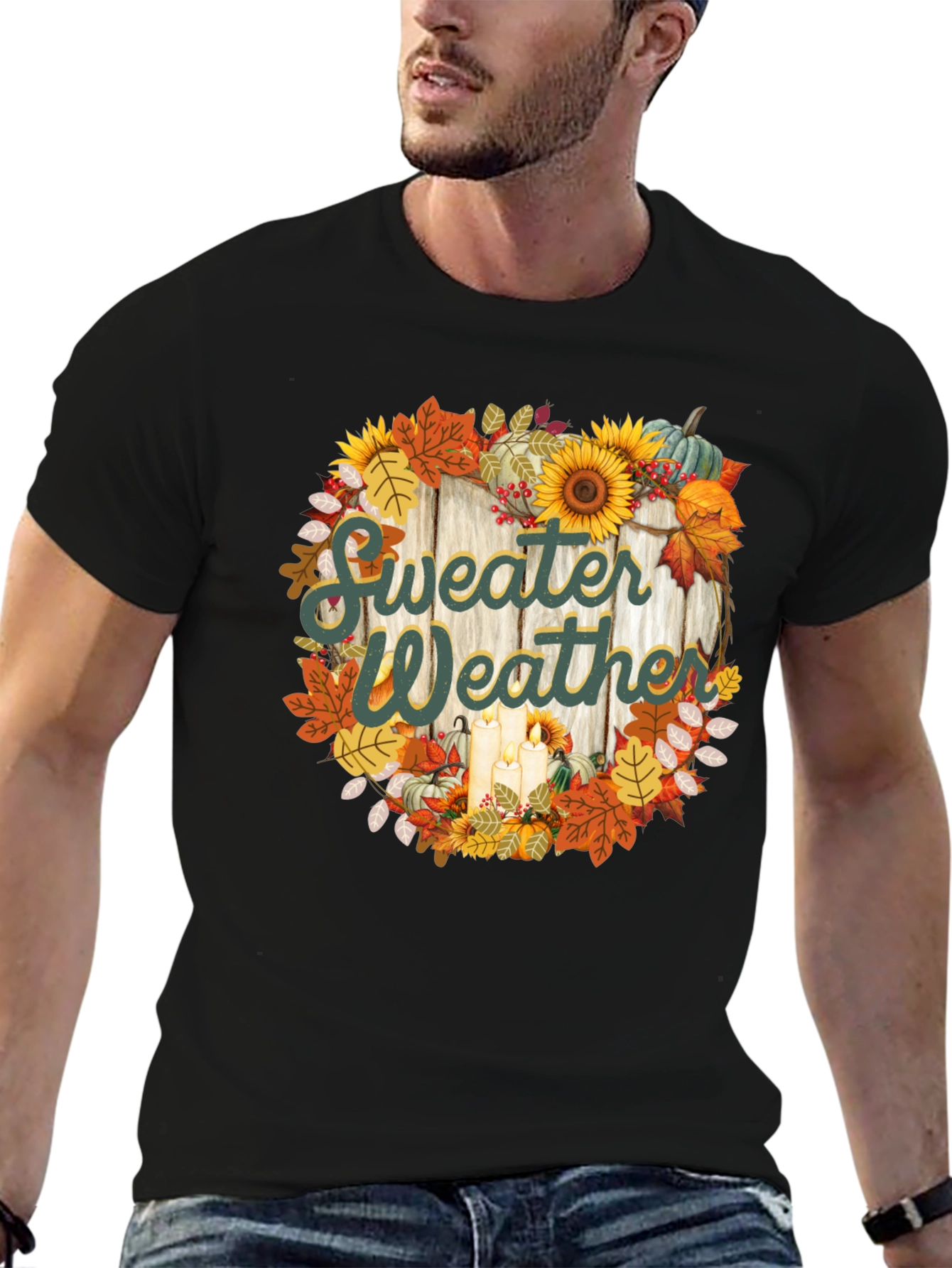 Sweater Weather Fall T-Shirt