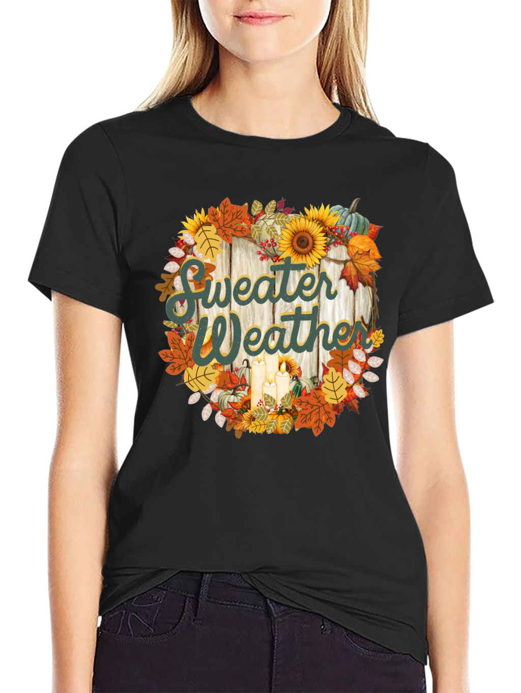 Sweater Weather Fall T-Shirt