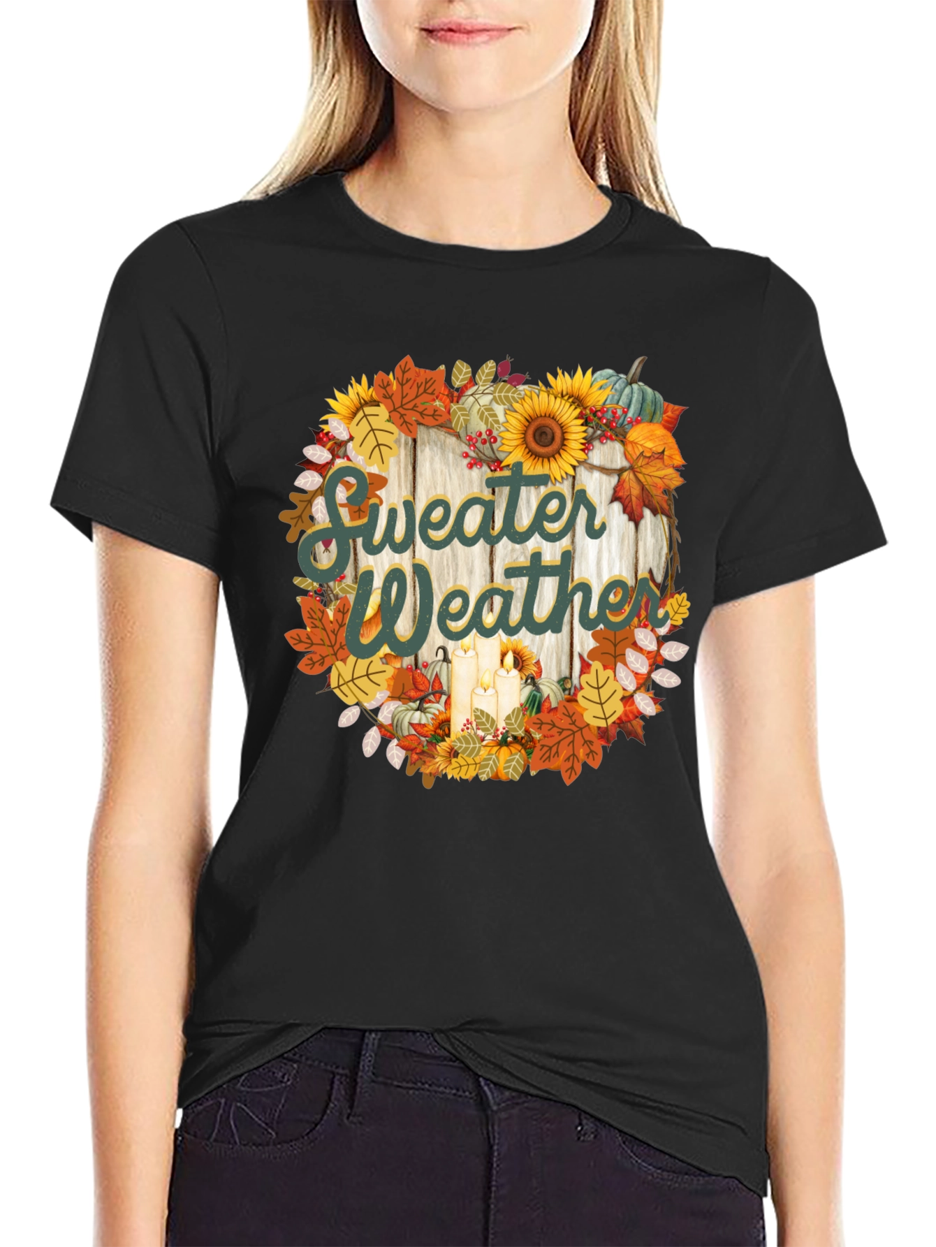Sweater Weather Fall T-Shirt