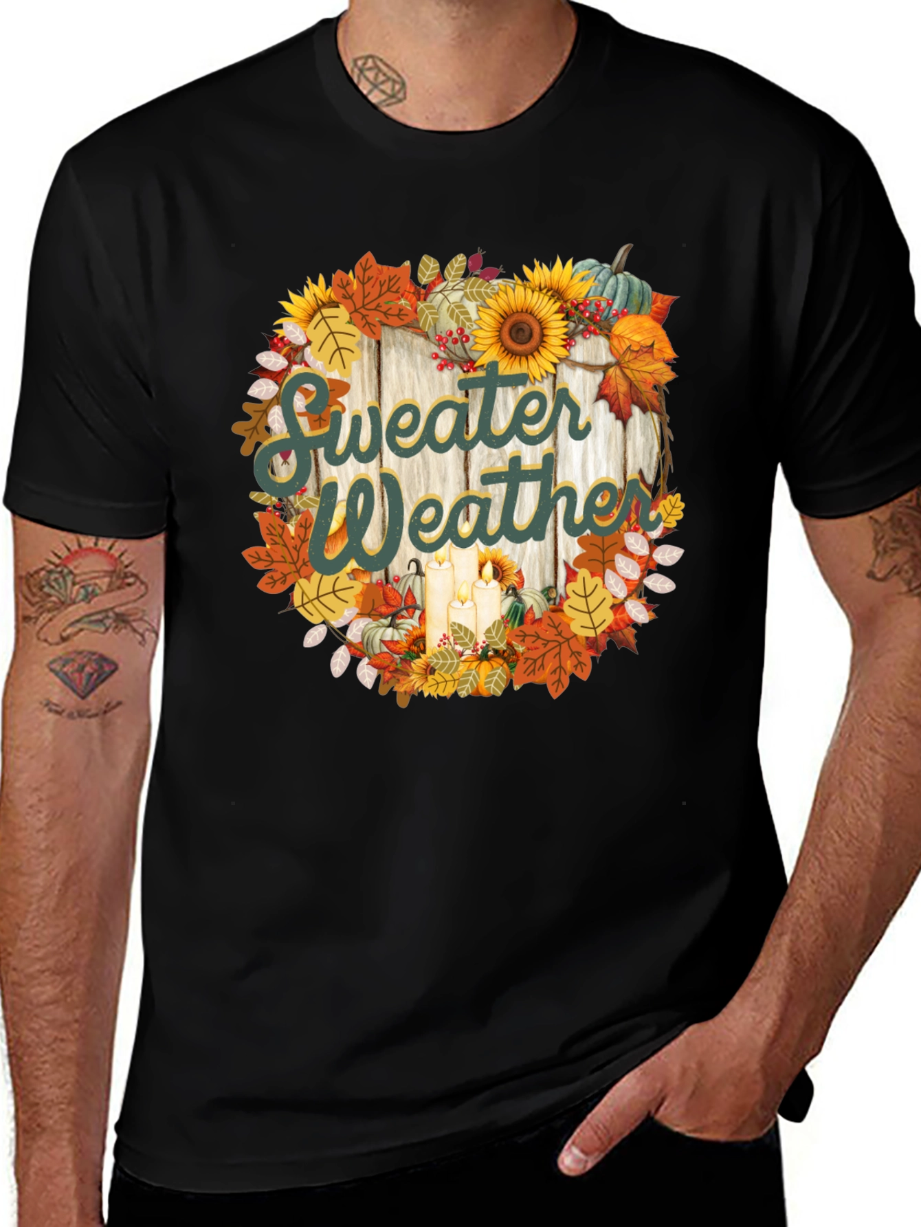 Sweater Weather Fall T-Shirt