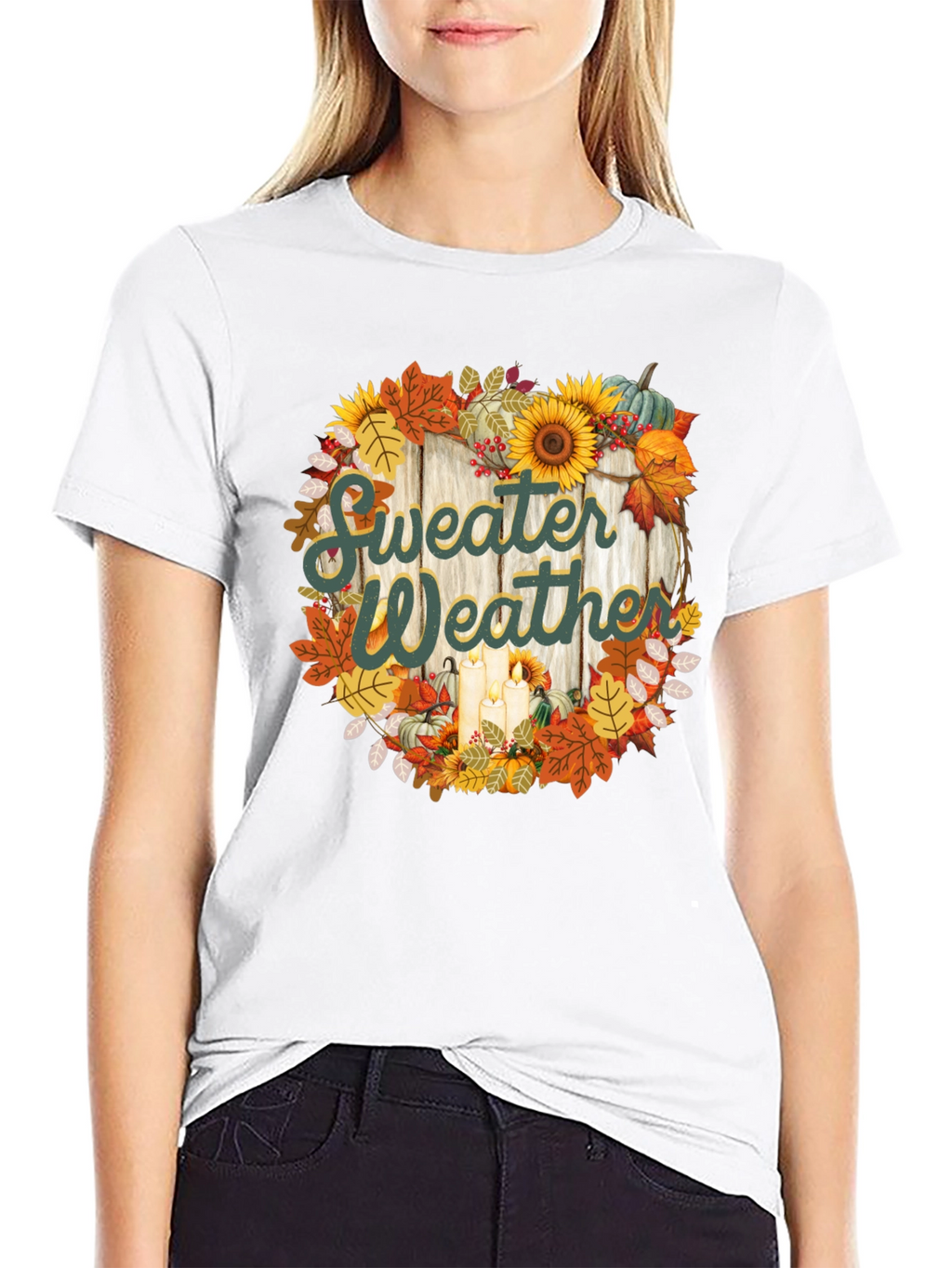 Sweater Weather Fall T-Shirt