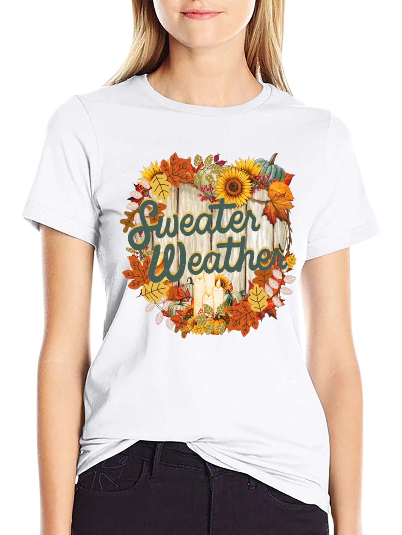 Sweater Weather Fall T-Shirt