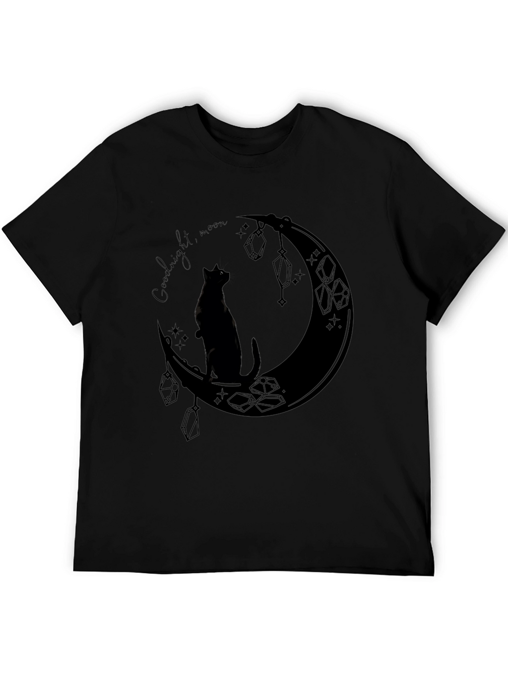 Goodnight Moon Cat T-Shirt - Stylish Graphic Tee