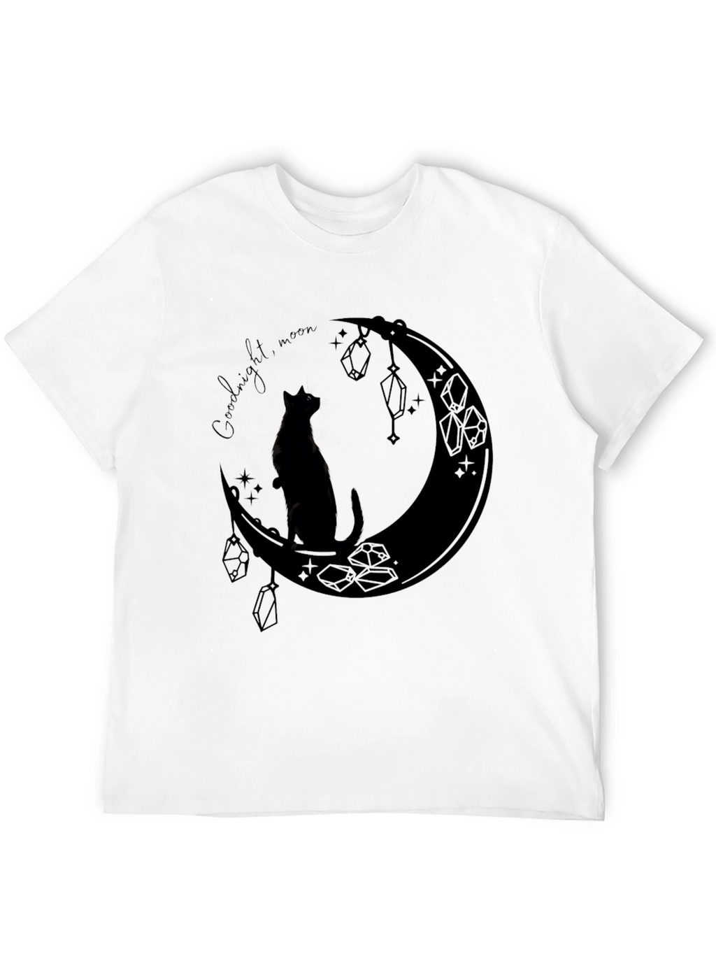 Goodnight Moon Cat T-Shirt - Stylish Graphic Tee
