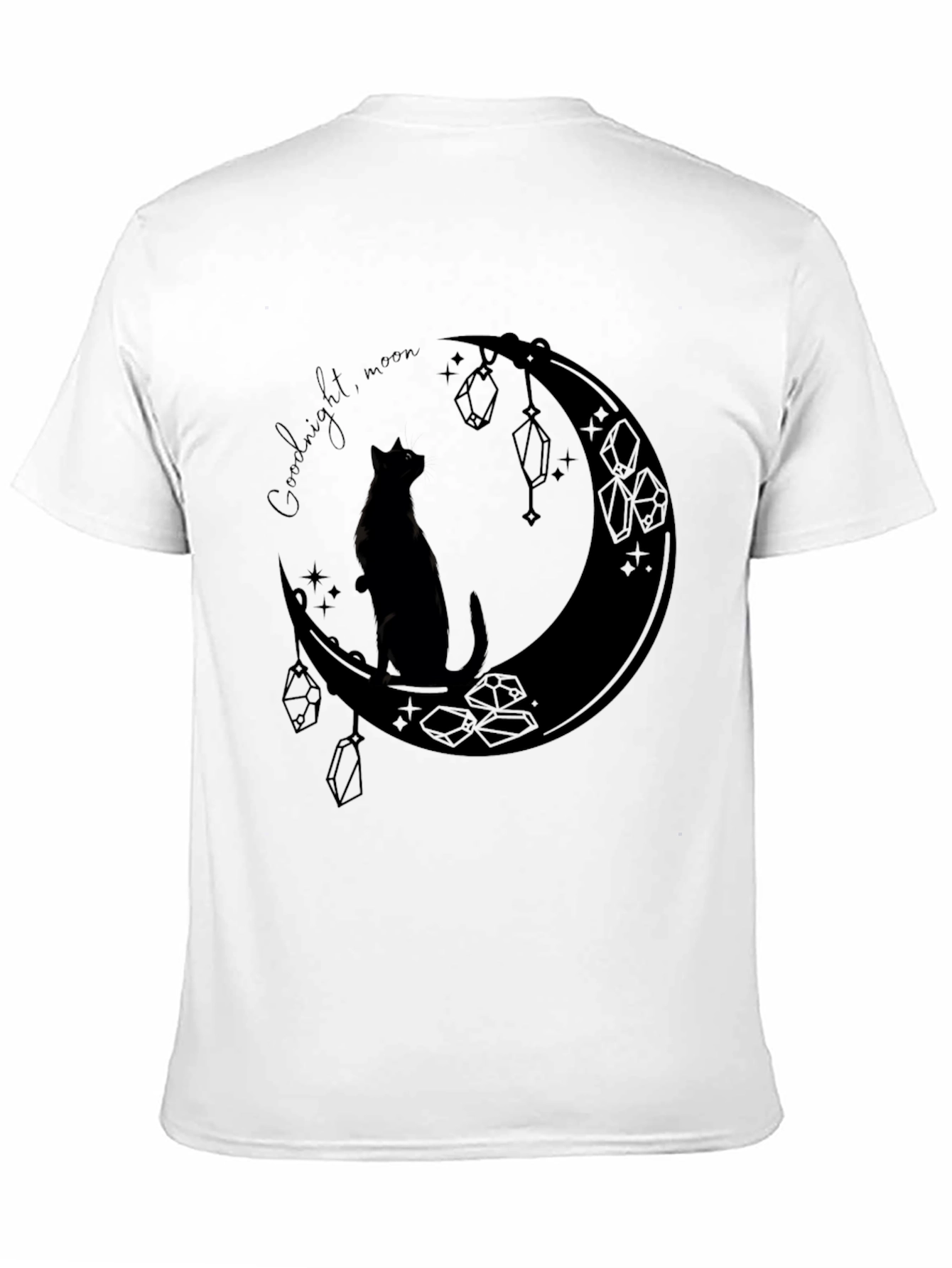 Goodnight Moon Cat T-Shirt - Stylish Graphic Tee