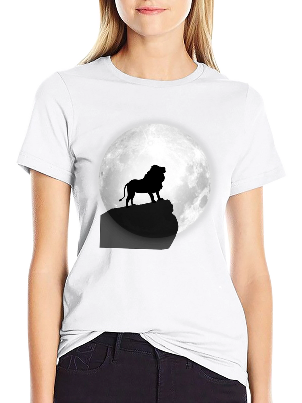 Lion King Moon Graphic T-Shirt
