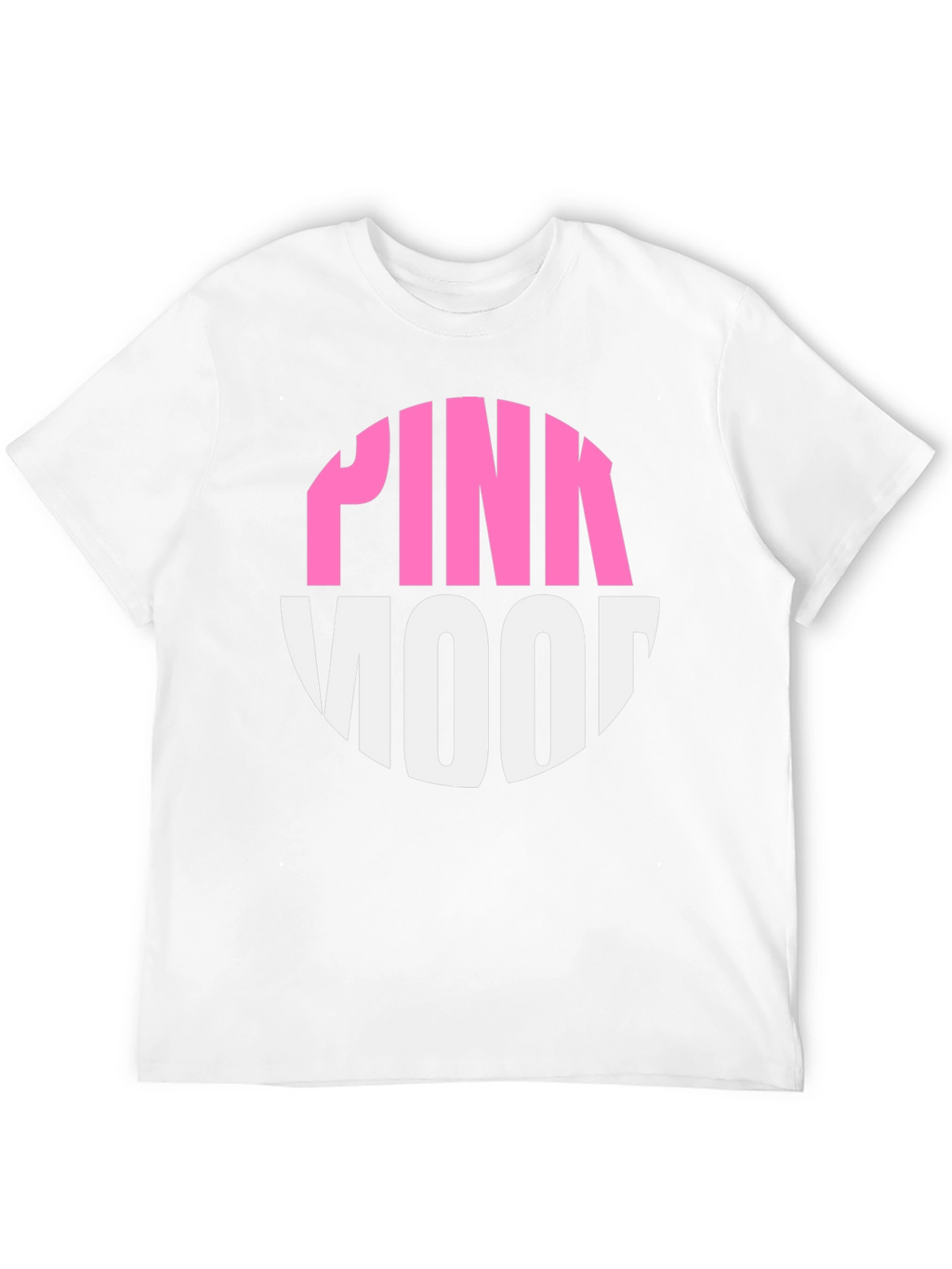 Pink Mood Graphic Tee - Black Cotton Casual T-Shirt