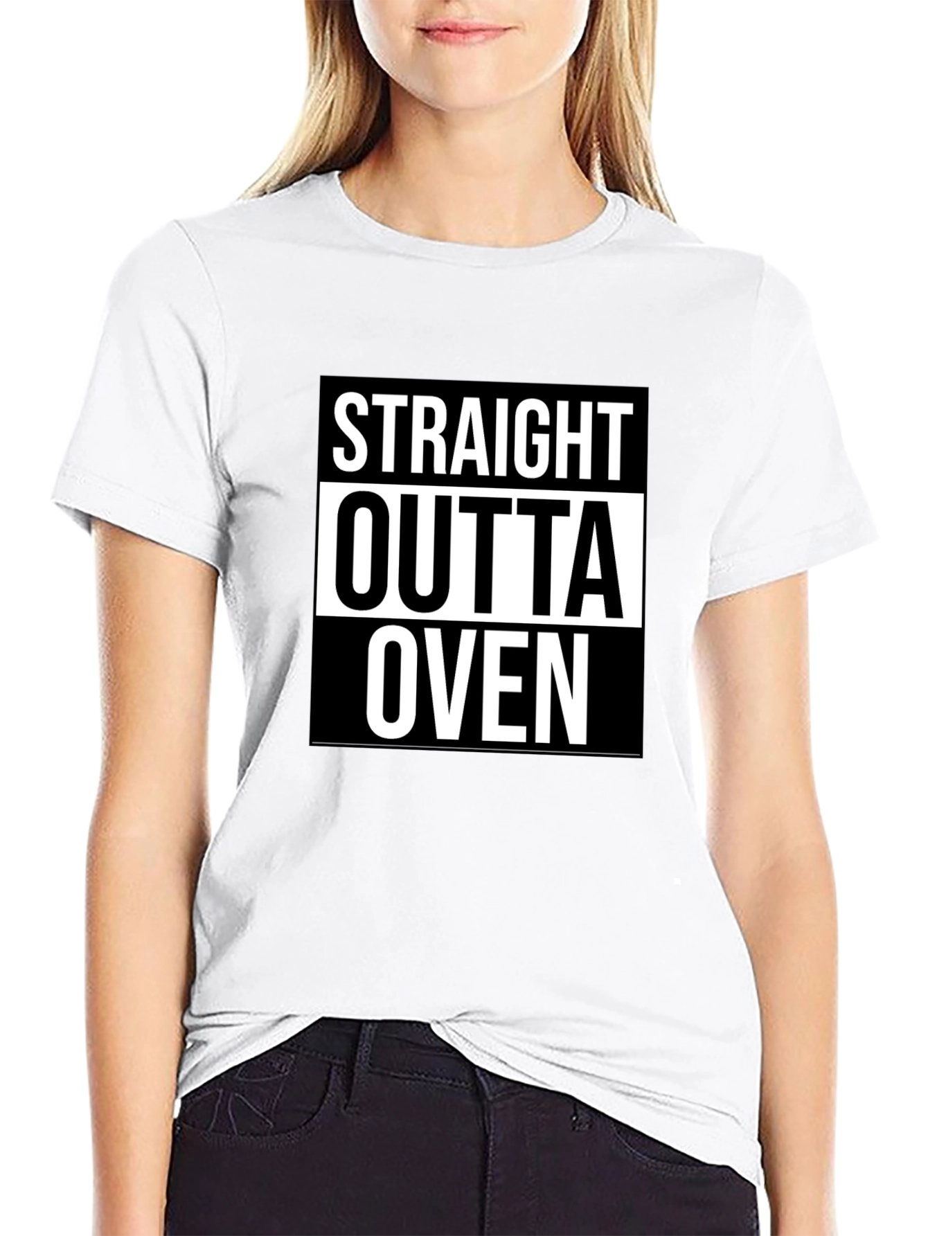 Straight Outta Oven Graphic Tee