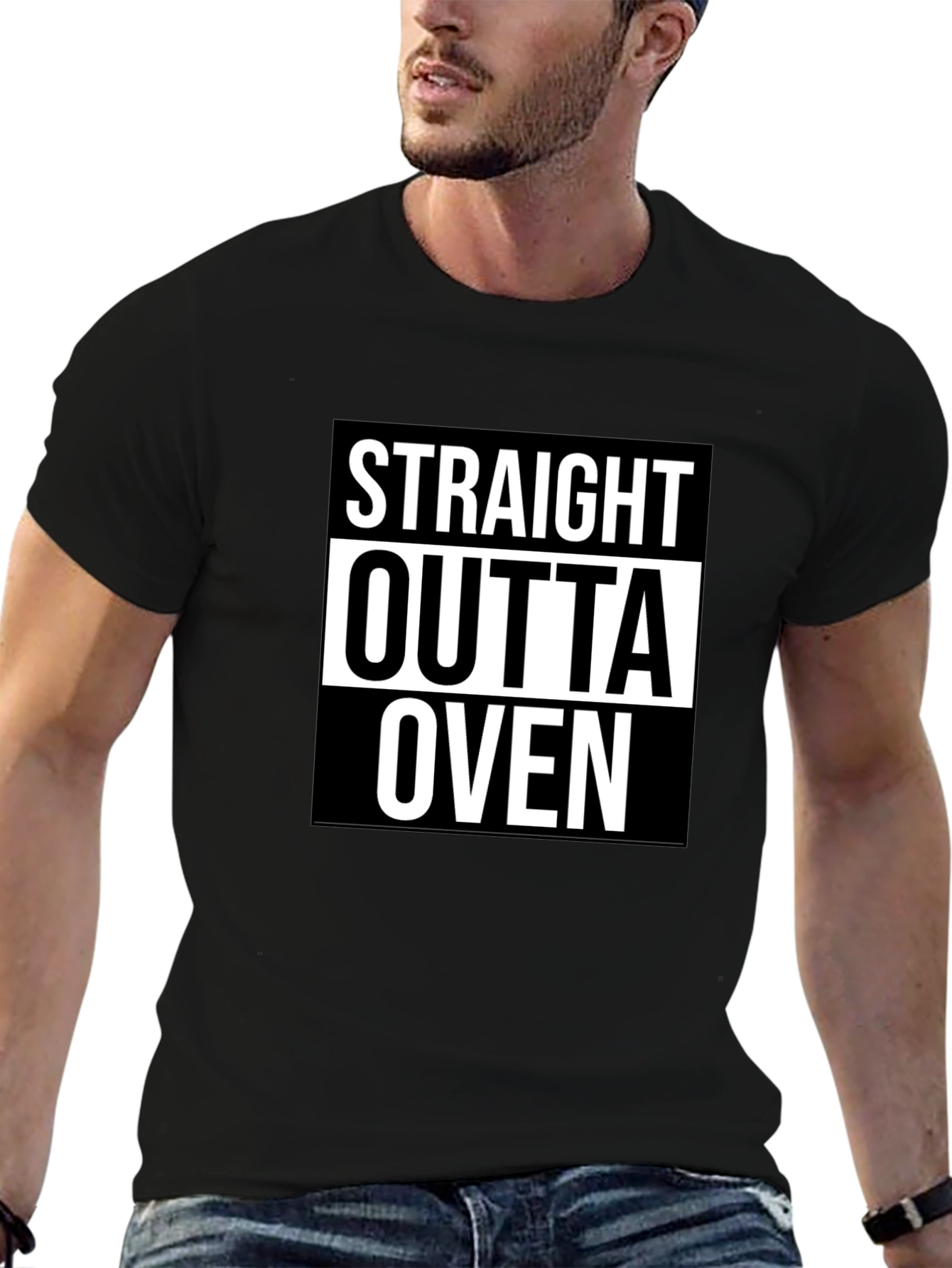 Straight Outta Oven Graphic Tee