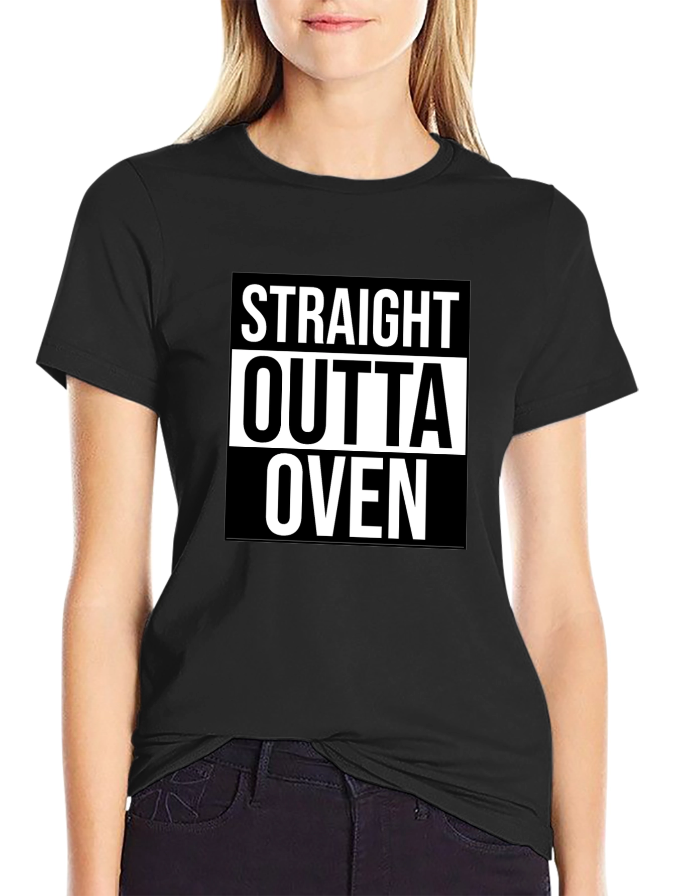 Straight Outta Oven Graphic Tee