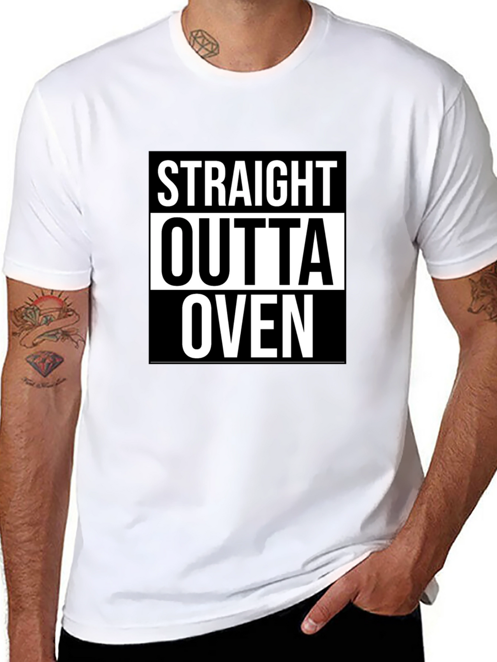 Straight Outta Oven Graphic Tee