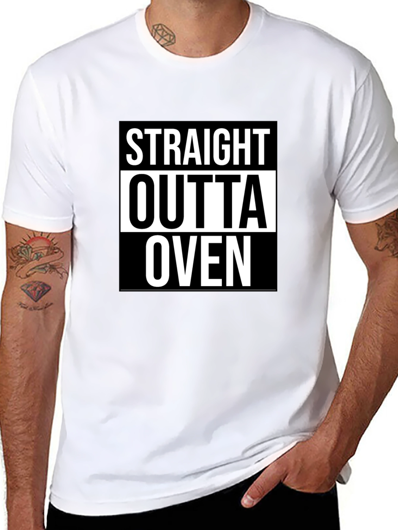 Straight Outta Oven Graphic Tee