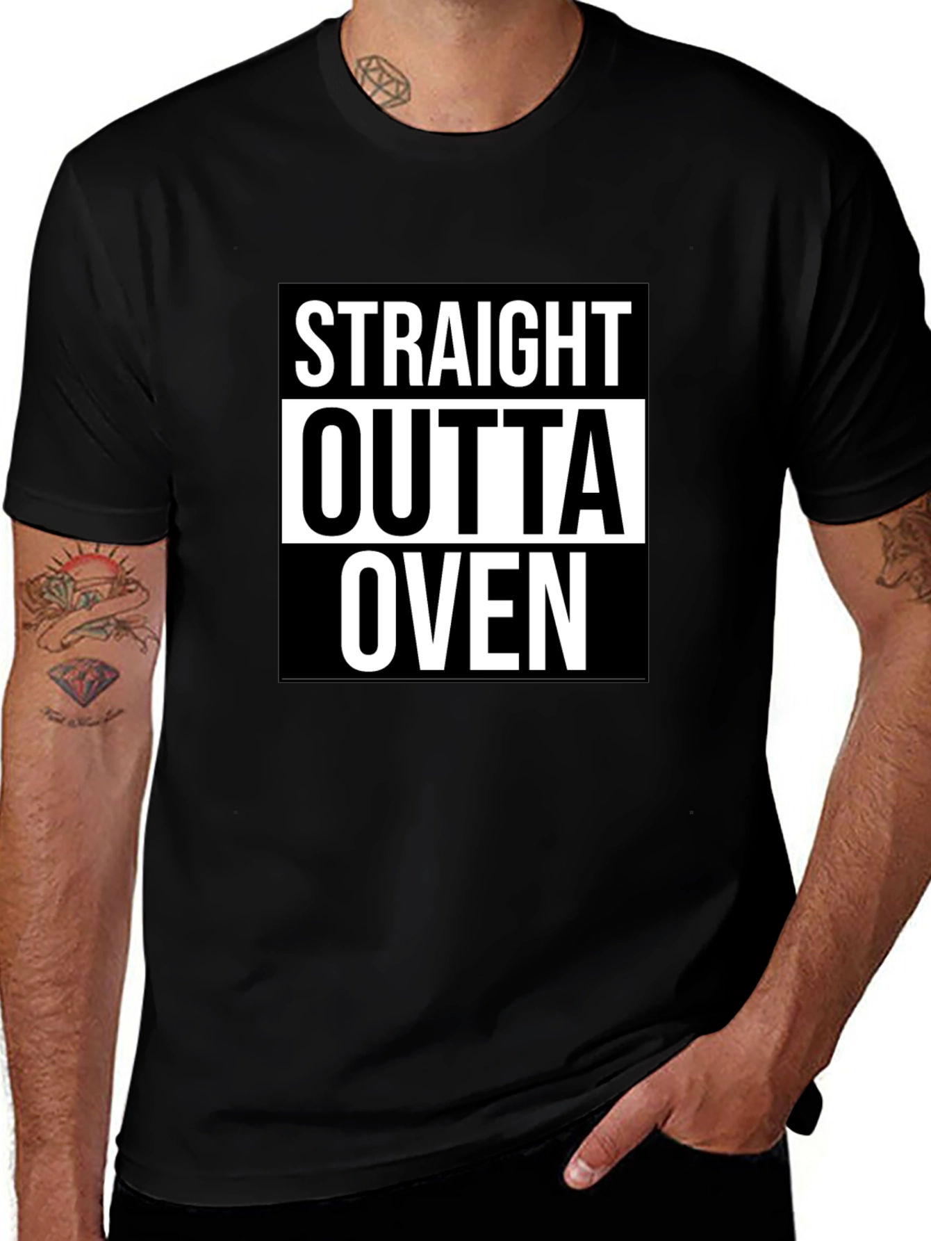 Straight Outta Oven Graphic Tee