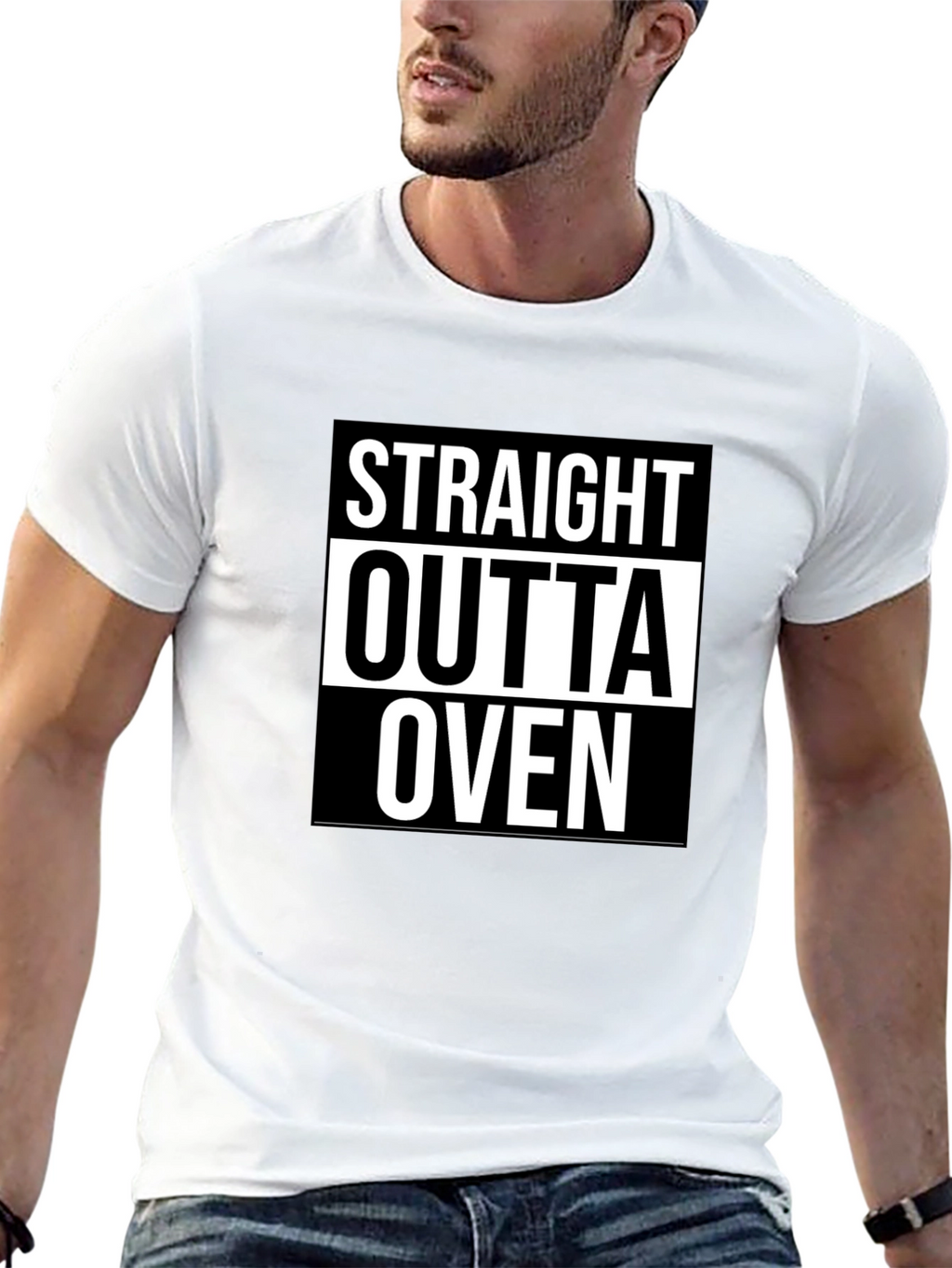Straight Outta Oven Graphic Tee