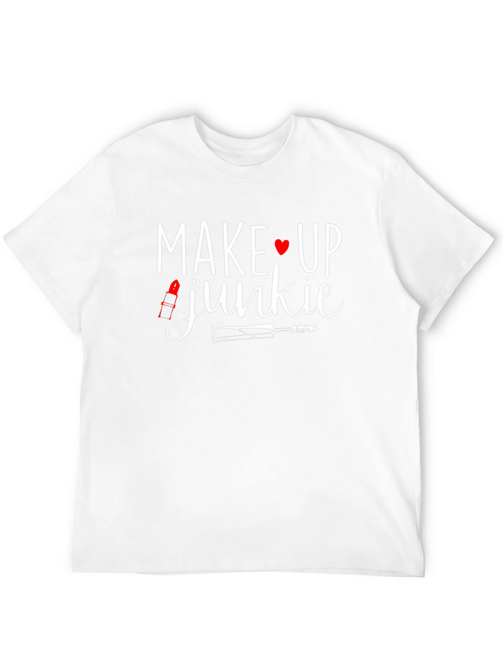 Makeup Junkie Graphic Tee - Black