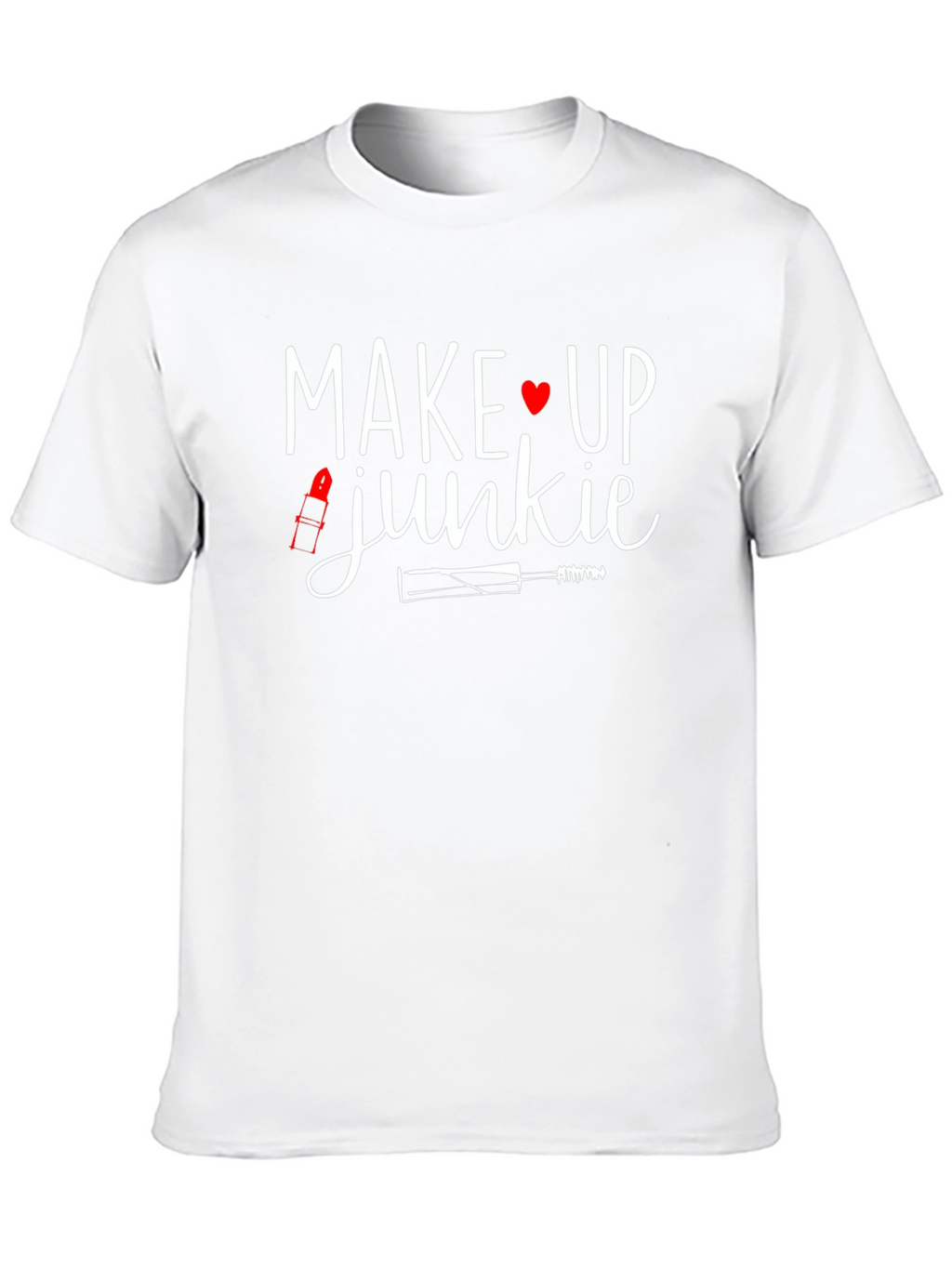 Makeup Junkie Graphic Tee - Black