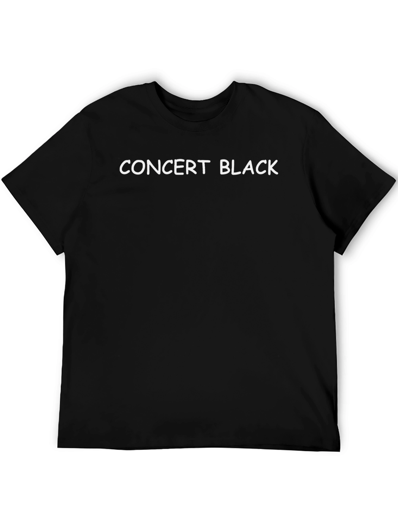 Concert Black Graphic Tee - Stylish & Comfortable