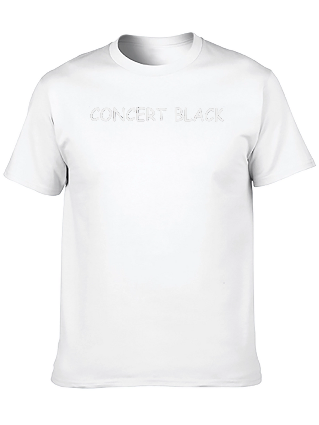 Concert Black Graphic Tee - Stylish & Comfortable