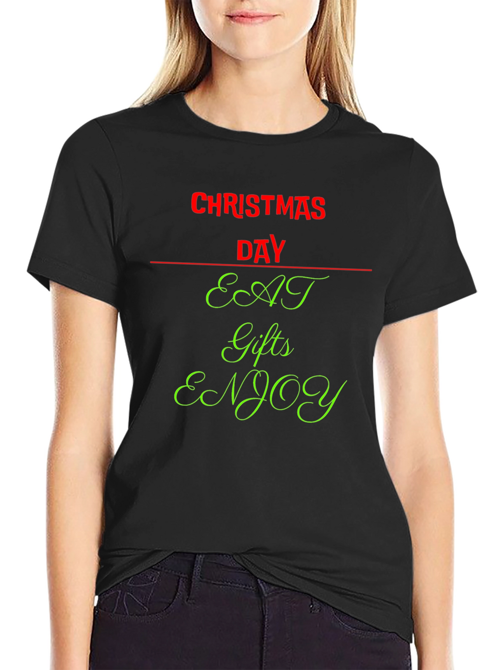Christmas Day Eat Gifts Enjoy T-Shirt