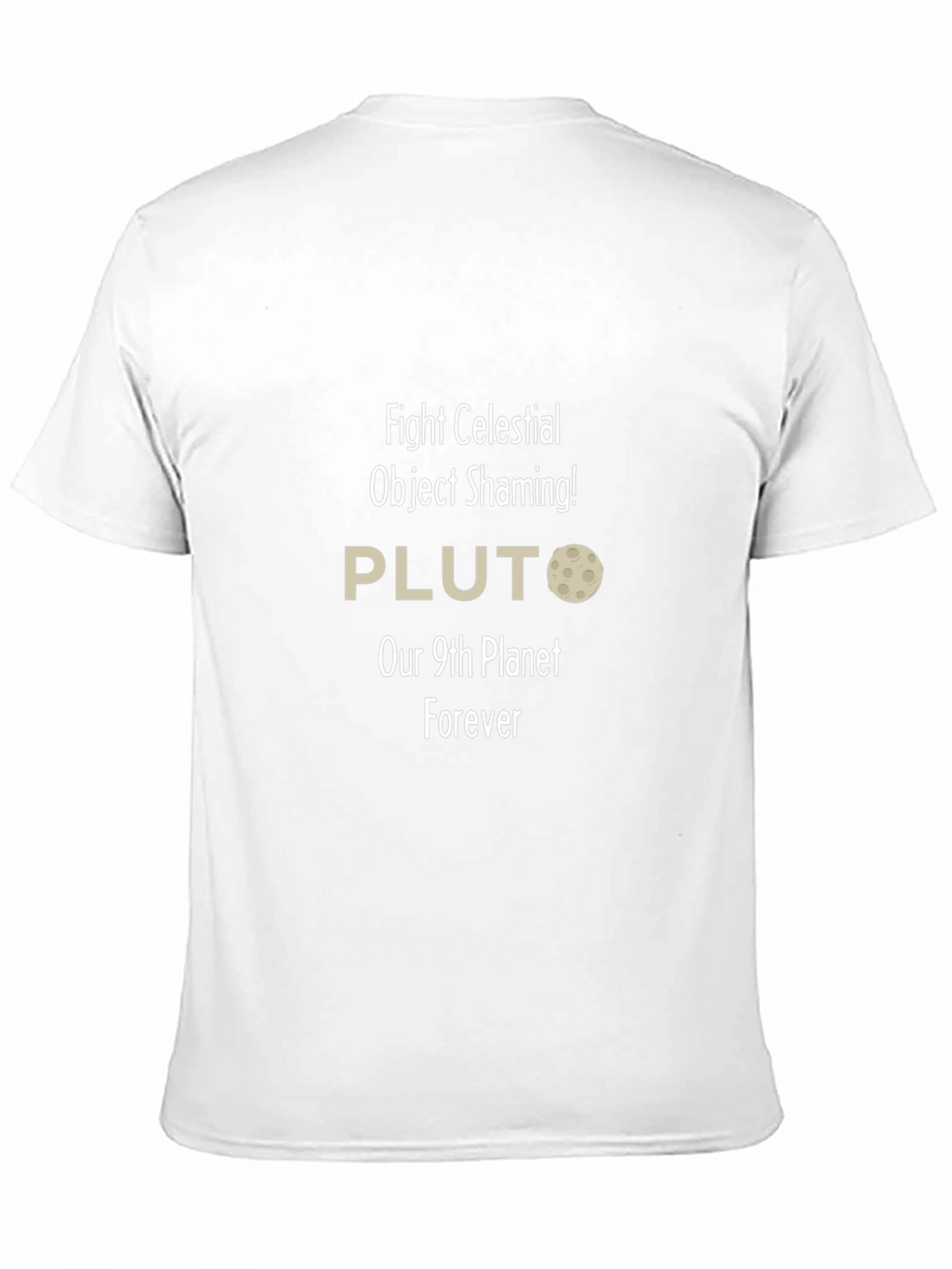 Fight Celestial Shaming Pluto T-Shirt