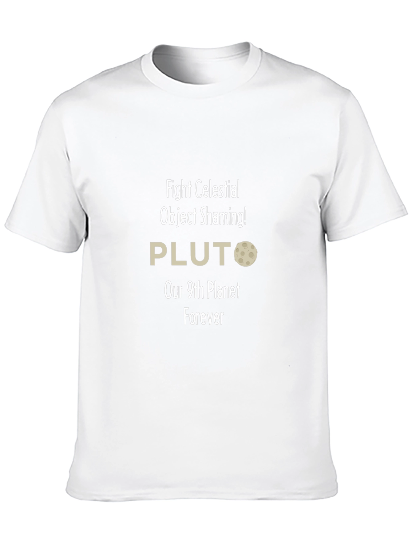 Fight Celestial Shaming Pluto T-Shirt