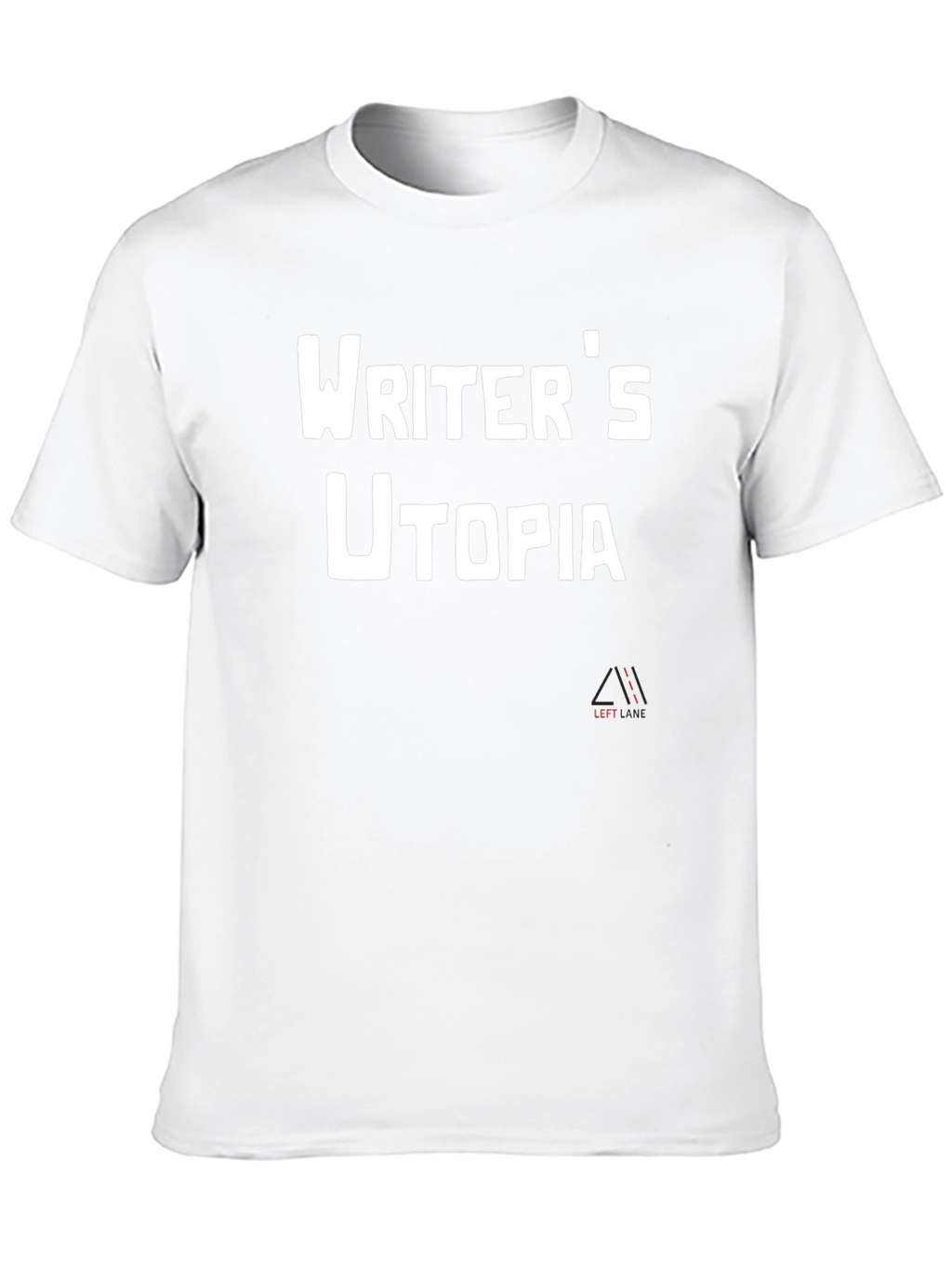Writers Utopia Black Graphic Tee
