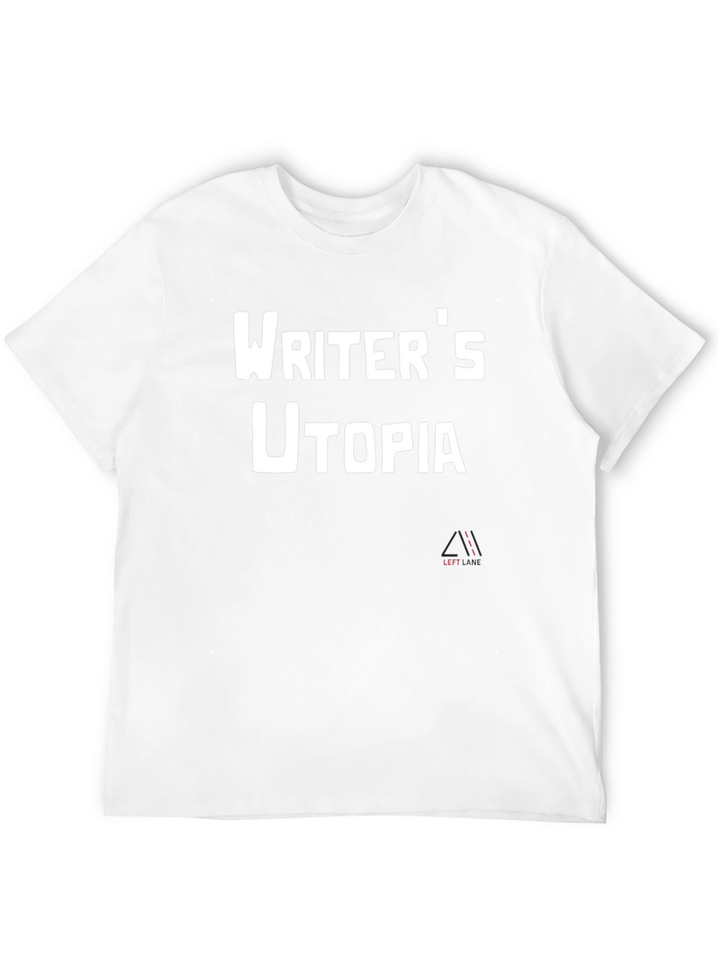 Writers Utopia Black Graphic Tee