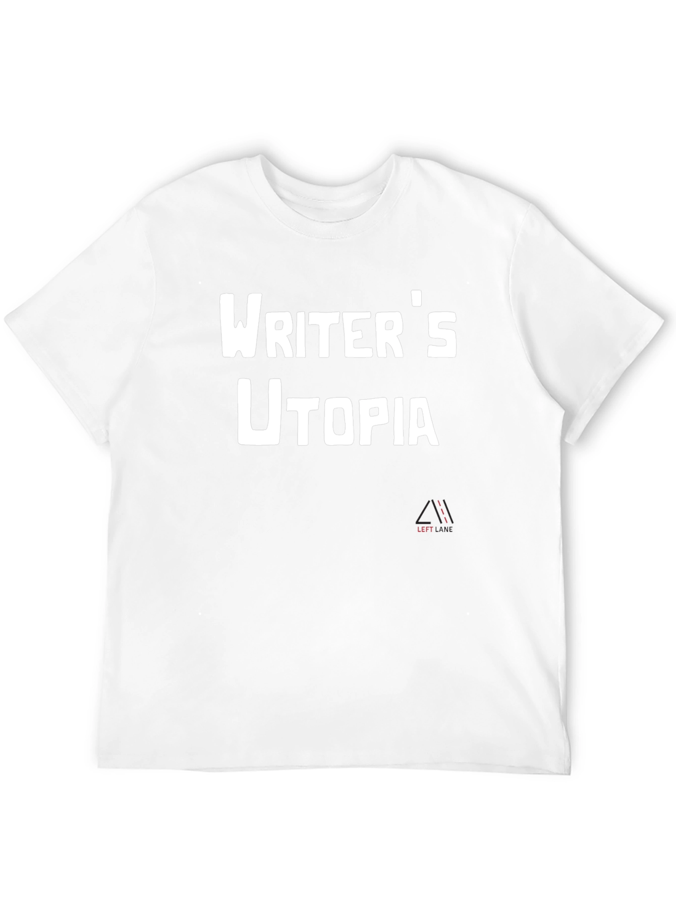 Writers Utopia Black Graphic Tee