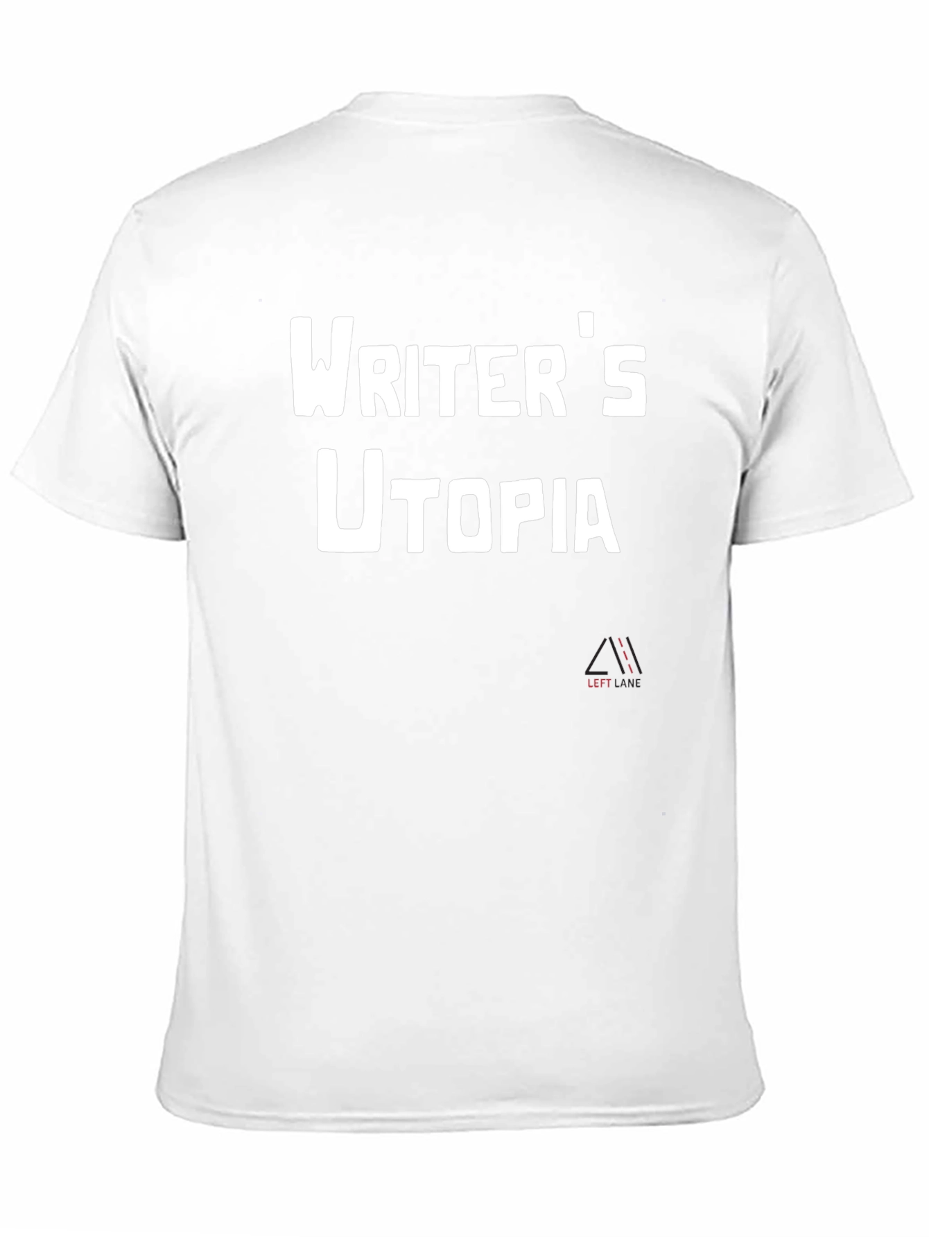 Writers Utopia Black Graphic Tee
