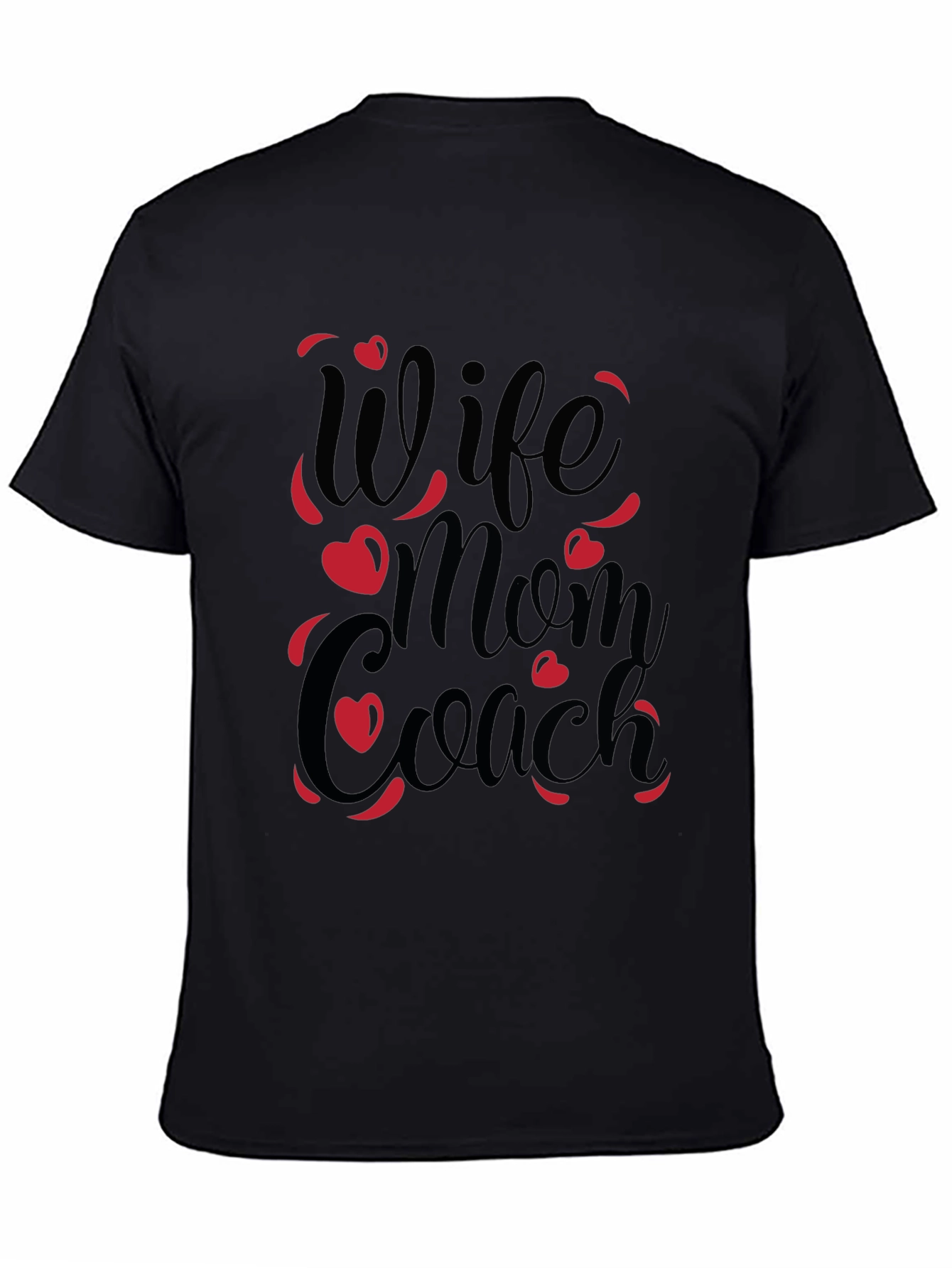 Wife Mom Coach Graphic Tee - Perfect for Mothers!