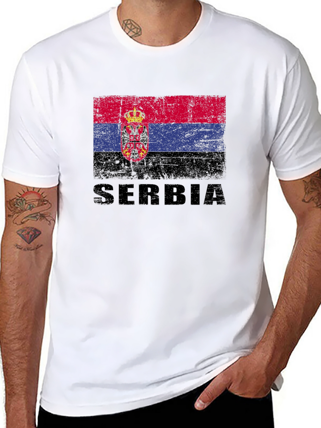 Serbia Flag T-Shirt