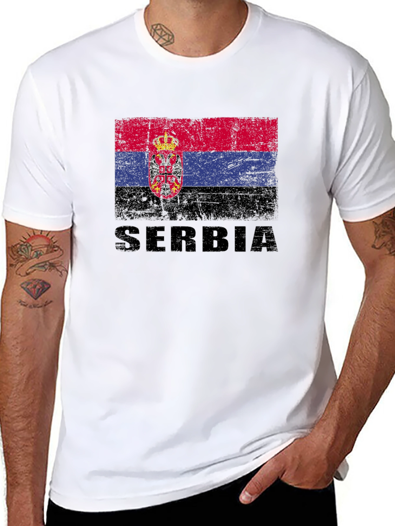 Serbia Flag T-Shirt