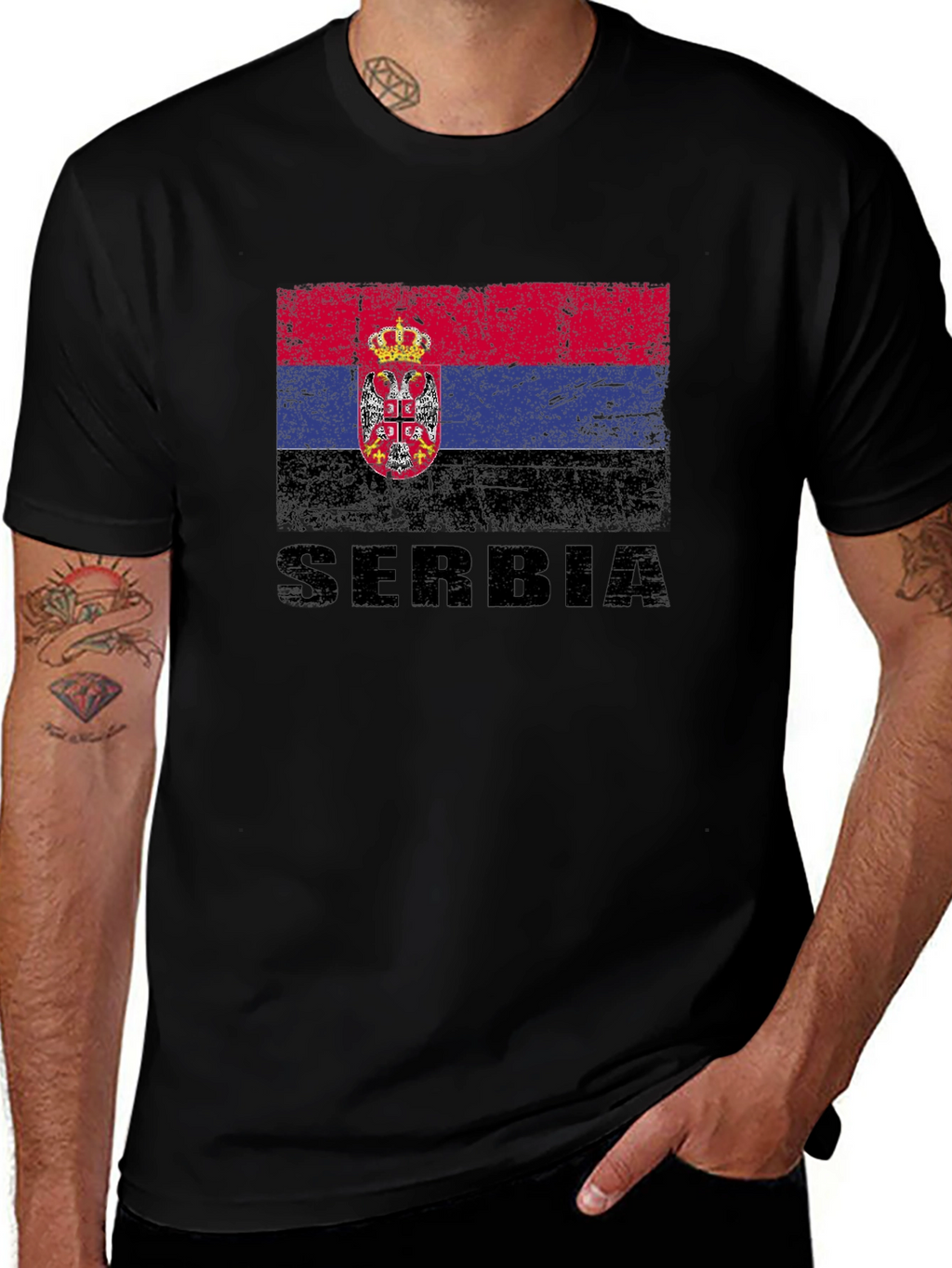Serbia Flag T-Shirt