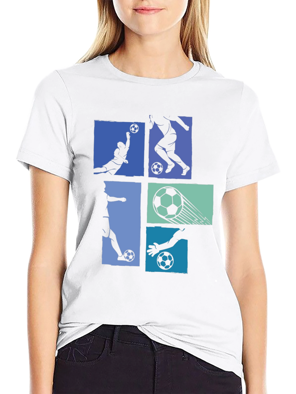 Soccer Graphic Print T-Shirt