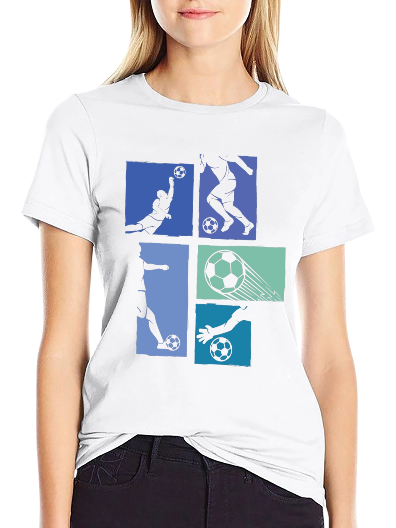 Soccer Graphic Print T-Shirt