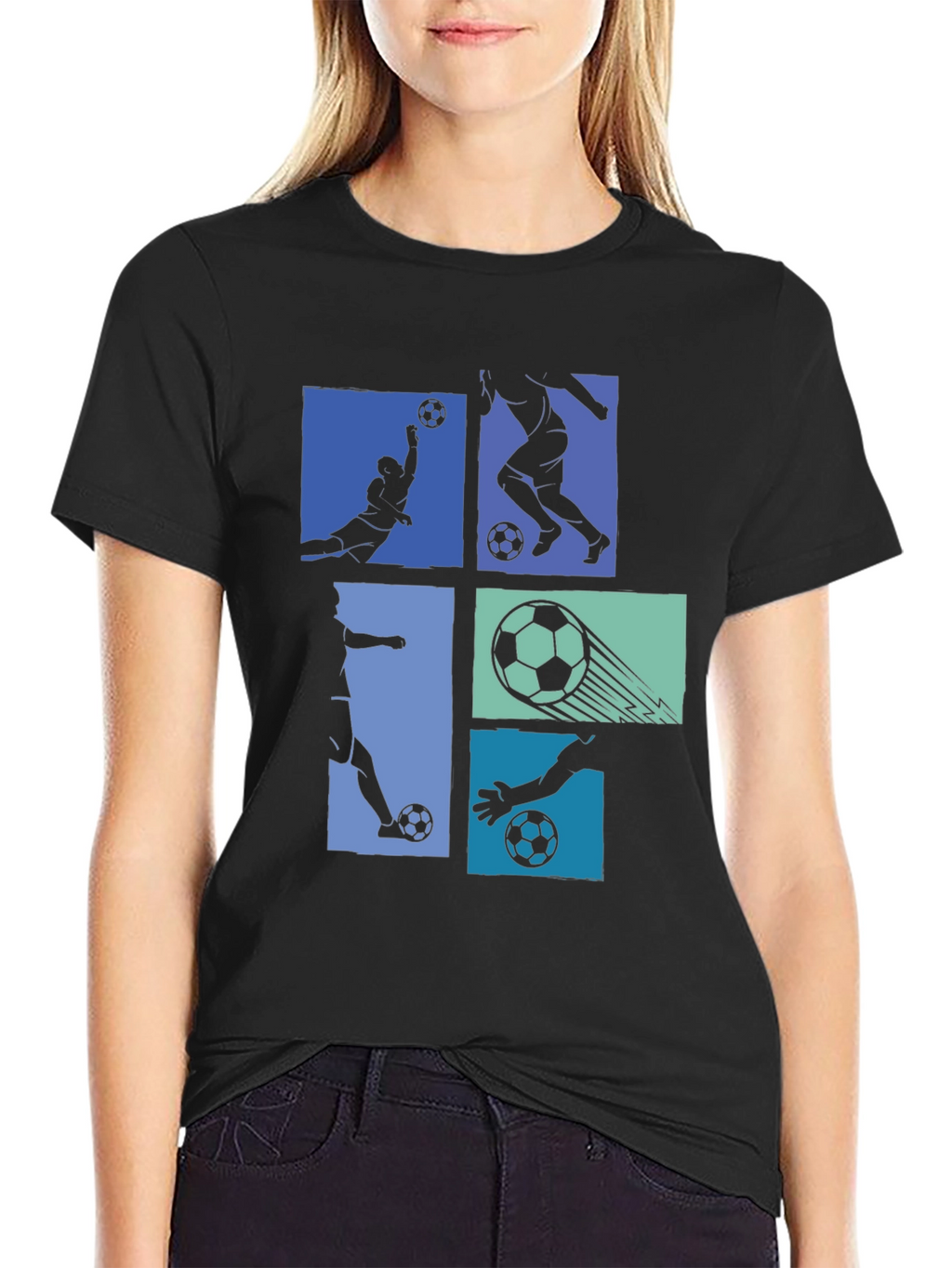 Soccer Graphic Print T-Shirt