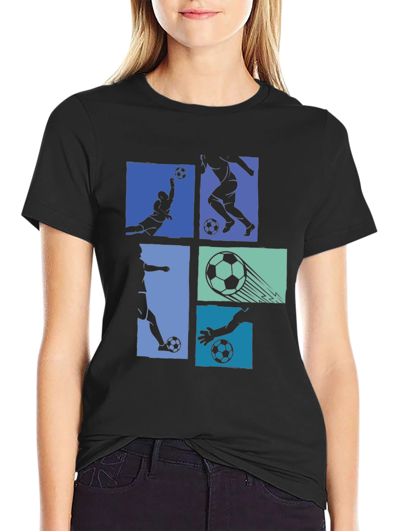Soccer Graphic Print T-Shirt