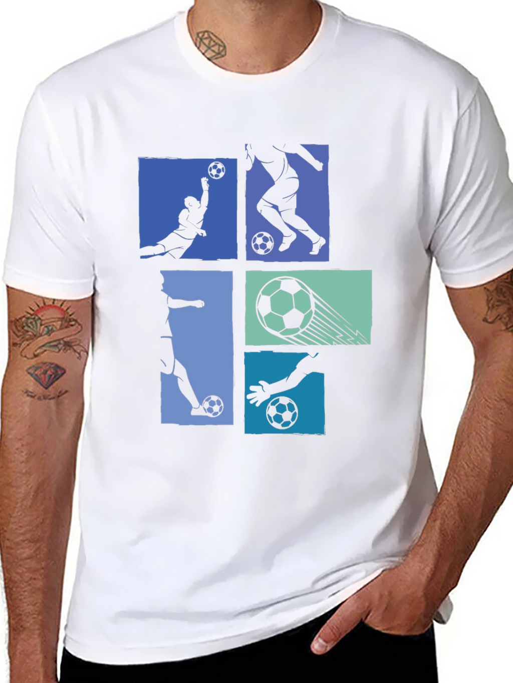 Soccer Graphic Print T-Shirt