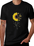 Sunflower Camera Graphic Tee