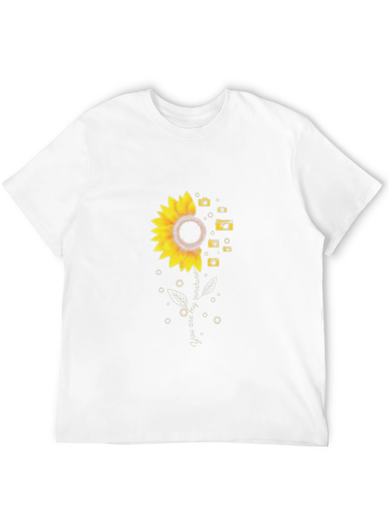 Sunflower Camera Graphic Tee