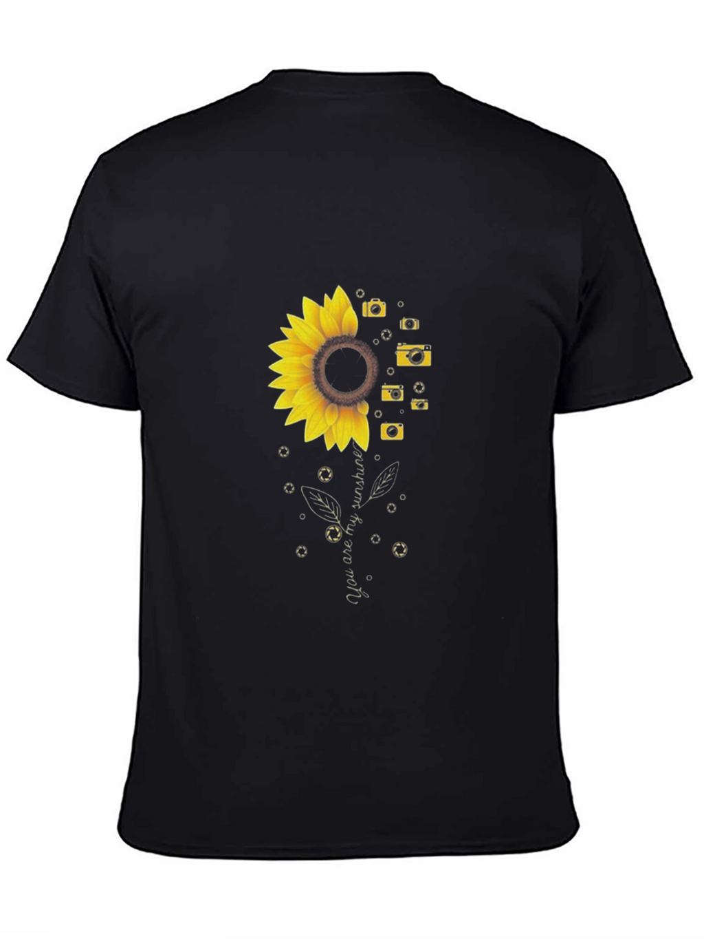Sunflower Camera Graphic Tee