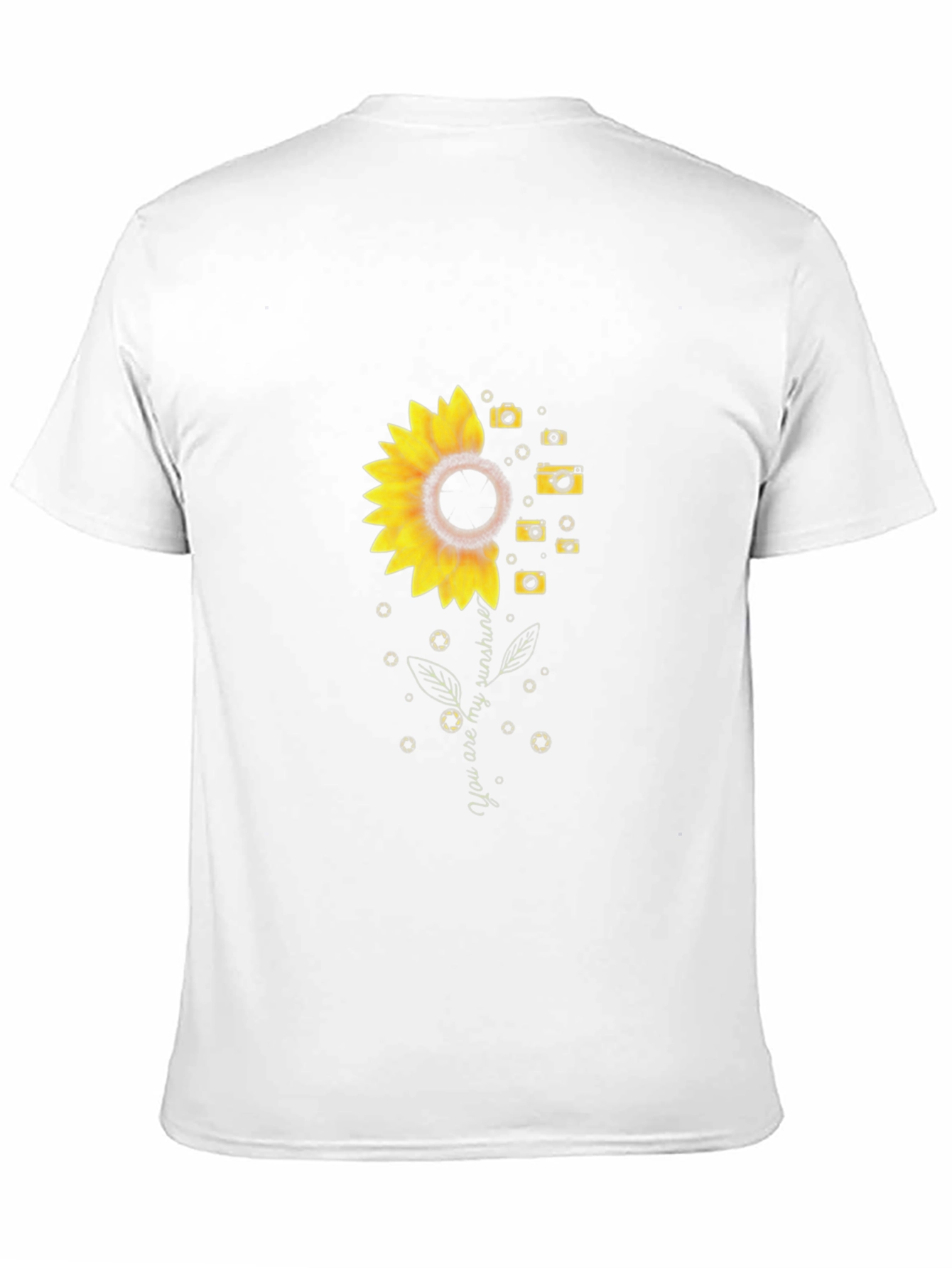 Sunflower Camera Graphic Tee