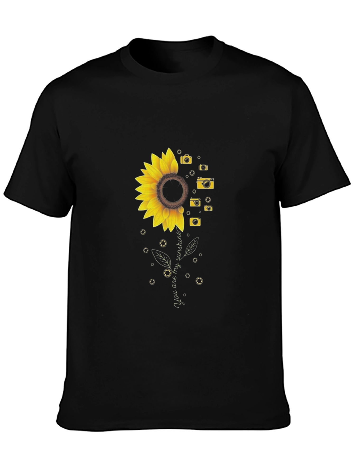 Sunflower Camera Graphic Tee