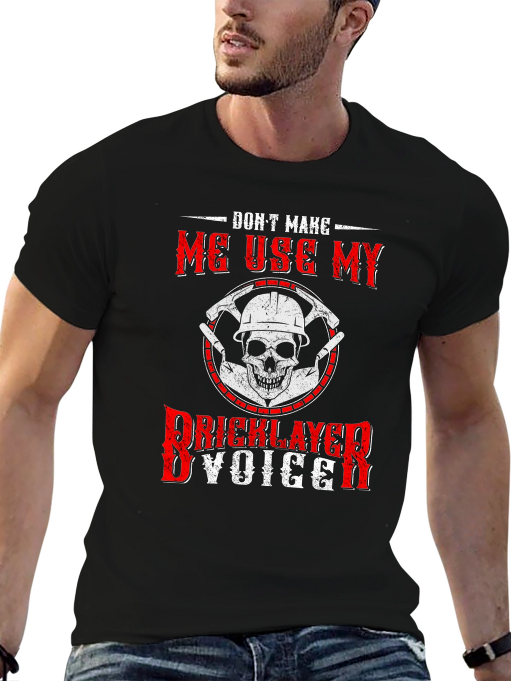 Bricklayer Voice Graphic T-Shirt