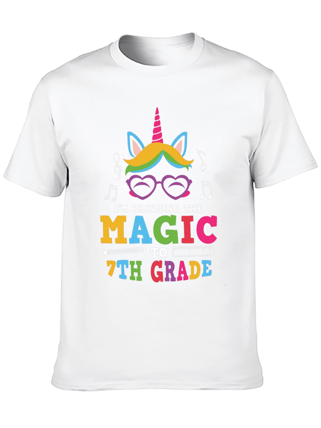 Magic 7th Grade Unicorn Teacher Shirt